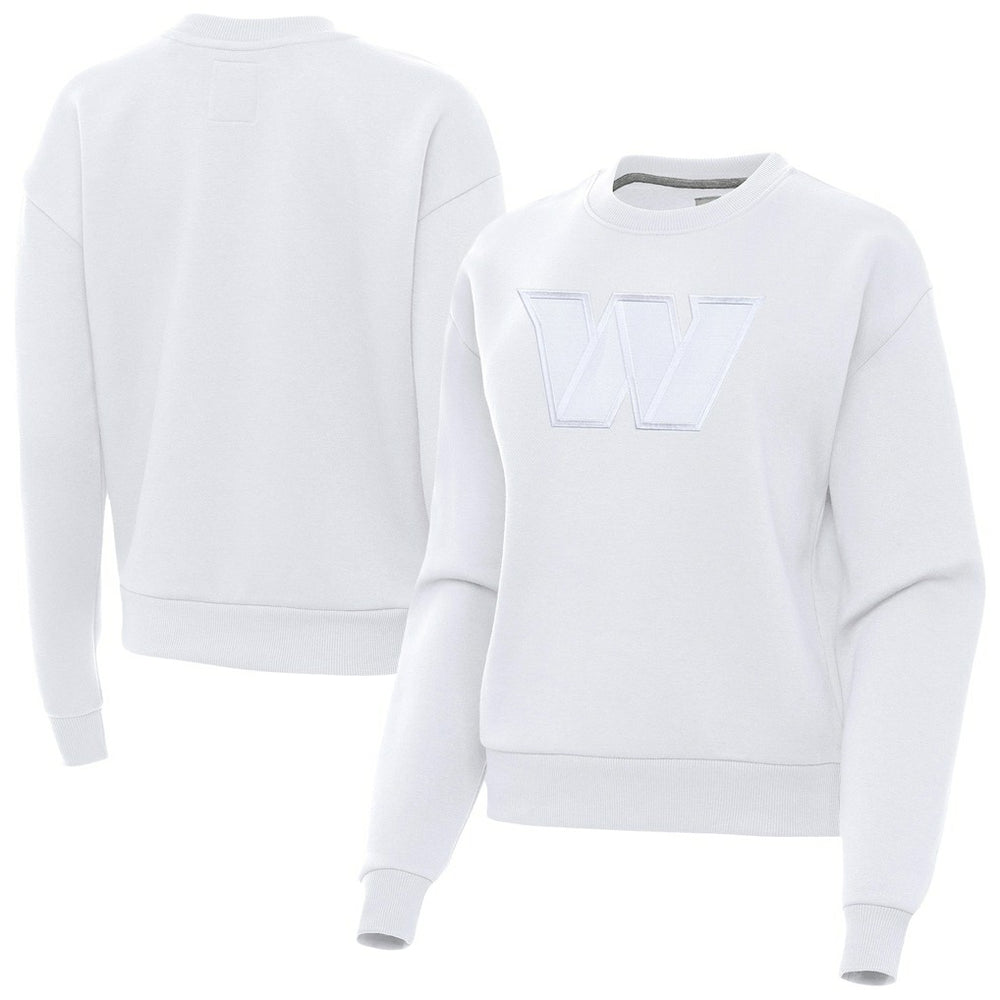 Washington Commanders Antigua Women's Victory Pullover Sweatshirt - White outlet