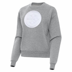 Pittsburgh Steelers Antigua Women's Victory Pullover Sweatshirt - Heather Gray for sale