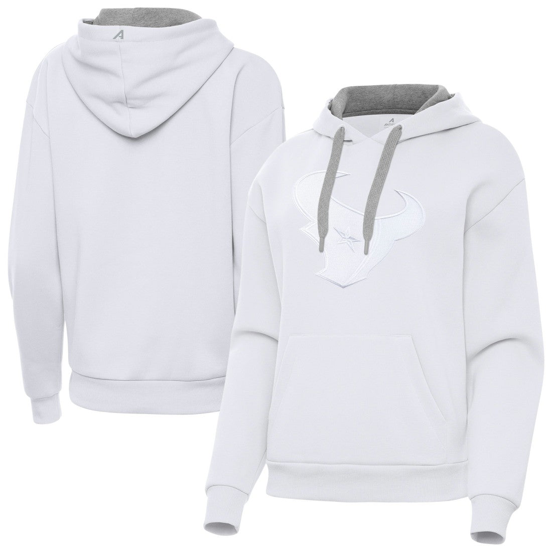 Houston Texans Antigua Women's Victory Pullover Hoodie - White sale
