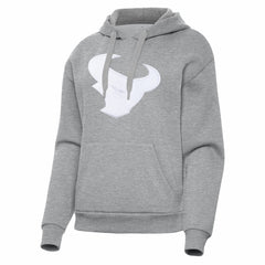 Houston Texans Antigua Women's Victory Pullover Hoodie - Heather Gray on sale