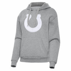 Indianapolis Colts Antigua Women's Victory Pullover Hoodie - Heather Gray online