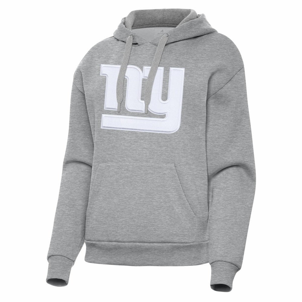 New York Giants Antigua Women's Victory Pullover Hoodie - Heather Gray sale