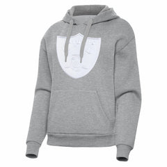 Las Vegas Raiders Antigua Women's Victory Pullover Hoodie - Heather Gray discount