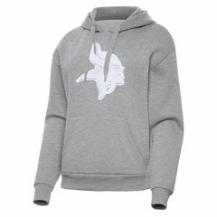 Minnesota Vikings Antigua Women's Victory Pullover Hoodie - Heather Gray for sale