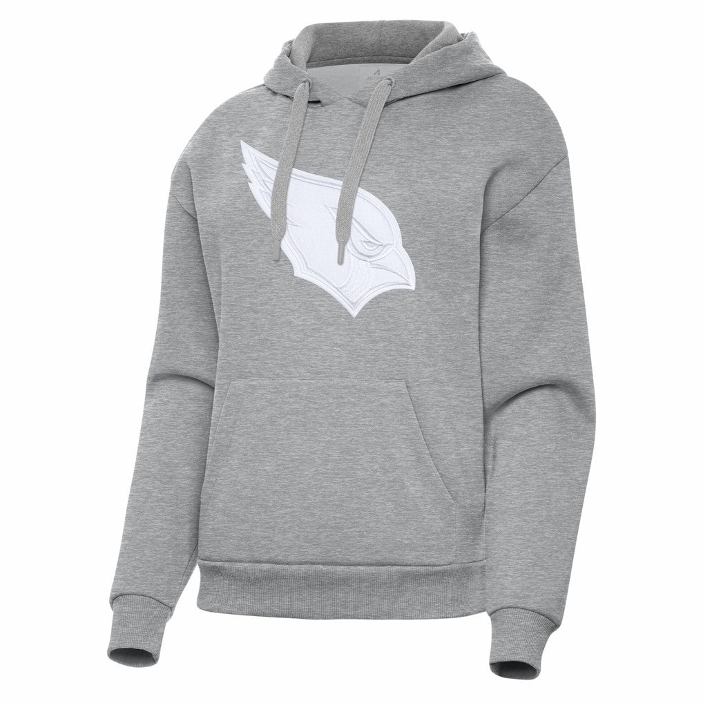 Arizona Cardinals Antigua Women's Victory Pullover Hoodie - Heather Gray sale