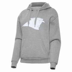 Carolina Panthers Antigua Women's Victory Pullover Hoodie - Heather Gray online