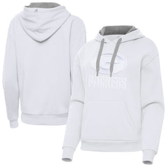 Green Bay Packers Antigua Women's Victory Pullover Hoodie - White on sale