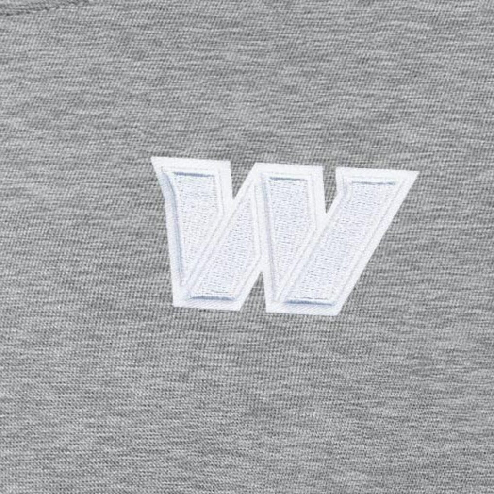 Washington Commanders Antigua Women's Victory Crew Pullover Sweatshirt - Heather Gray for sale