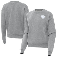 Jacksonville Jaguars Antigua Women's Victory Crew Pullover Sweatshirt - Heather Gray outlet