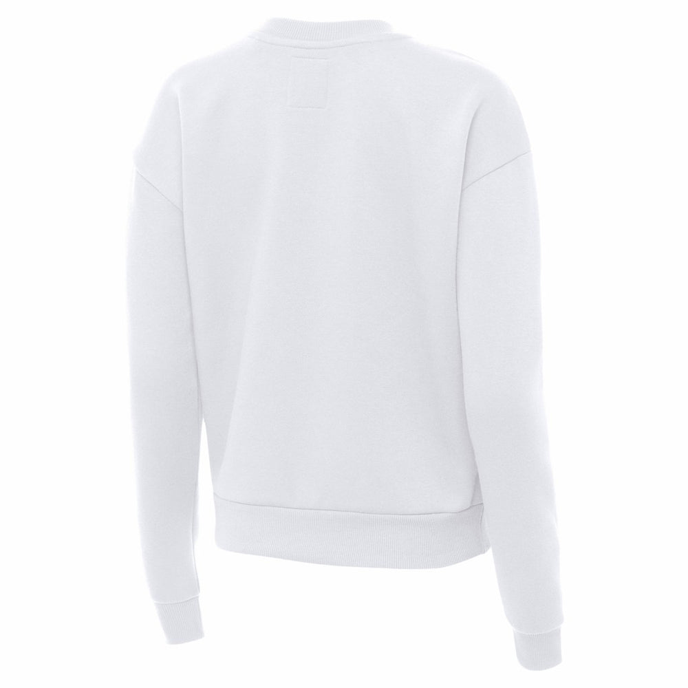 Pittsburgh Steelers Antigua Women's Victory Crew Pullover Sweatshirt - White sale