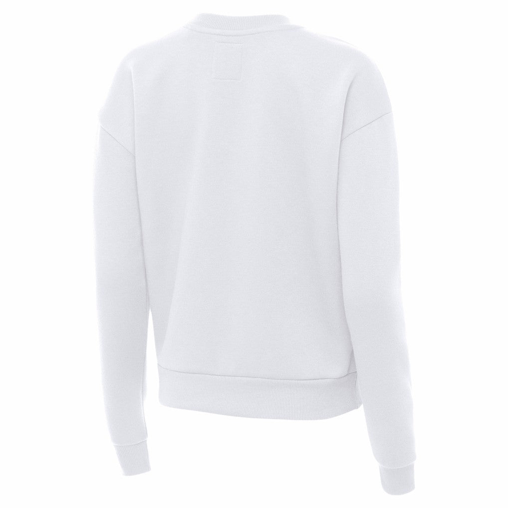 Tampa Bay Buccaneers Antigua Women's Victory Crew Pullover Sweatshirt - White outlet