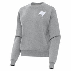 Tampa Bay Buccaneers Antigua Women's Victory Crew Pullover Sweatshirt - Heather Gray online