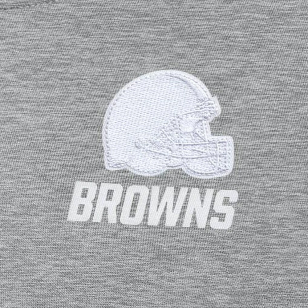 Cleveland Browns Antigua Women's Victory Crew Pullover Sweatshirt - Heather Gray sale
