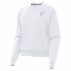 Chicago Bears Antigua Women's Victory Crew Pullover Sweatshirt - White discount