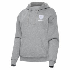 Chicago Bears Antigua Women's Victory Pullover Hoodie - Heather Gray on sale