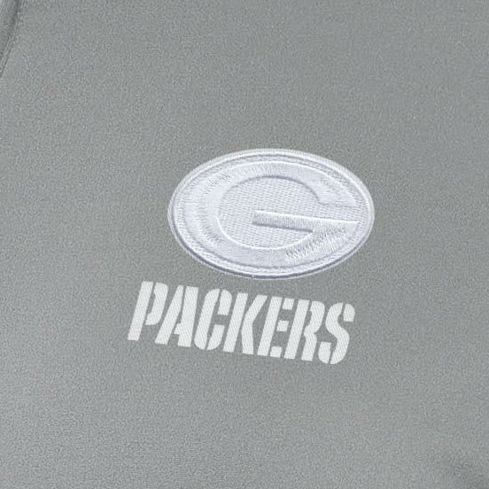 Green Bay Packers Antigua Women's Reprocess Quarter-Zip Top - Gray discount