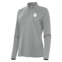 Minnesota Vikings Antigua Women's Reprocess Quarter-Zip Top - Gray cheap