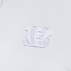 Cincinnati Bengals Antigua Women's Reprocess Quarter-Zip Top - White sale