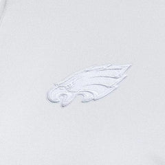 Philadelphia Eagles Antigua Women's Reprocess Quarter-Zip Top - White for sale