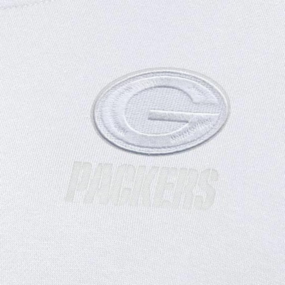 Green Bay Packers Antigua Women's Victory Crew Pullover Sweatshirt - White on sale