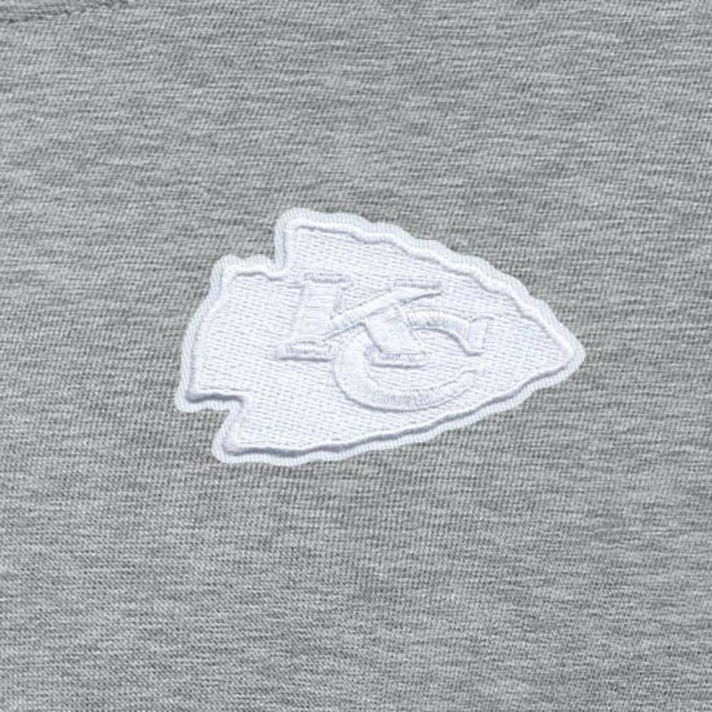 Kansas City Chiefs Antigua Women's Victory Crew Pullover Sweatshirt - Heather Gray cheap
