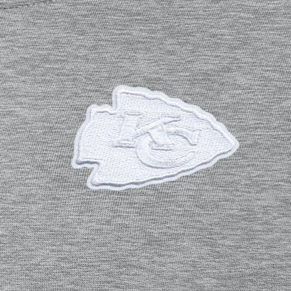 Kansas City Chiefs Antigua Women's Victory Crew Pullover Sweatshirt - Heather Gray cheap