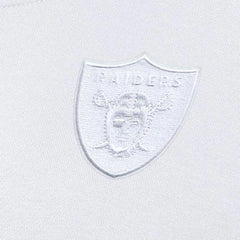 Las Vegas Raiders Antigua Women's Victory Crew Pullover Sweatshirt - White on sale