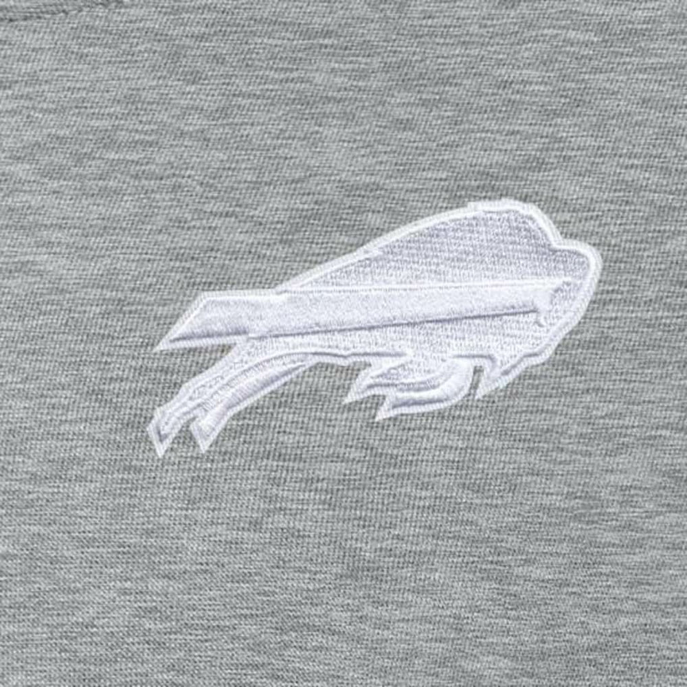 Buffalo Bills Antigua Women's Victory Crew Pullover Sweatshirt - Heather Gray for sale
