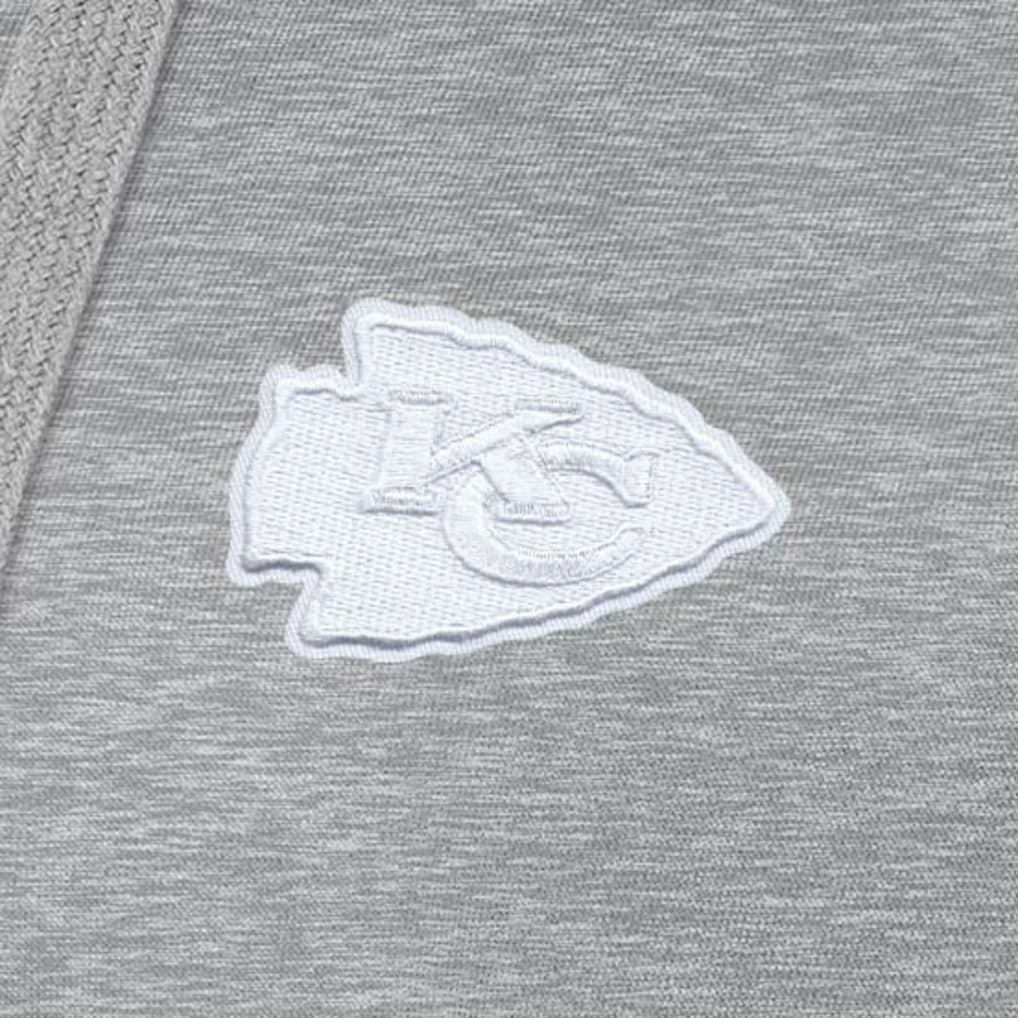 Kansas City Chiefs Antigua Women's Victory Pullover Hoodie - Heather Gray for sale