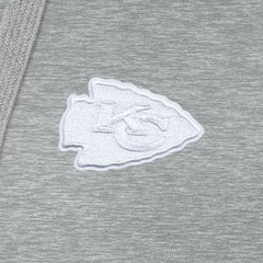 Kansas City Chiefs Antigua Women's Victory Pullover Hoodie - Heather Gray for sale