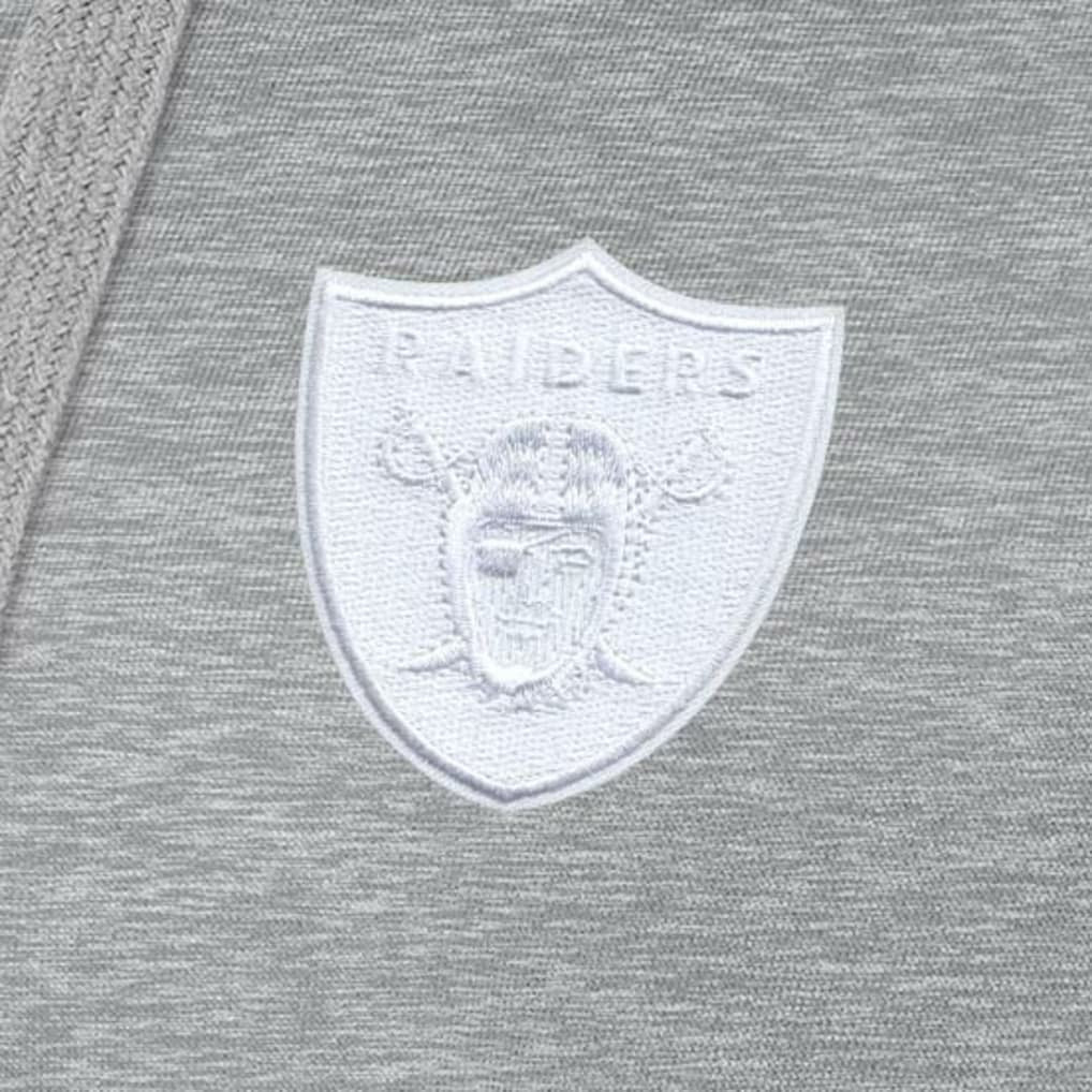 Las Vegas Raiders Antigua Women's Victory Pullover Hoodie - Heather Gray discount