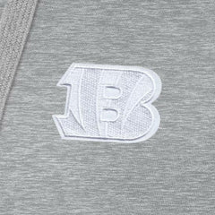 Cincinnati Bengals Antigua Women's Victory Pullover Hoodie - Heather Gray outlet