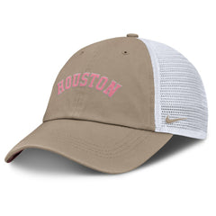 Houston Astros Unisex Mother's Day Club Trucker Adjustable Hat - Khaki/White | Nike