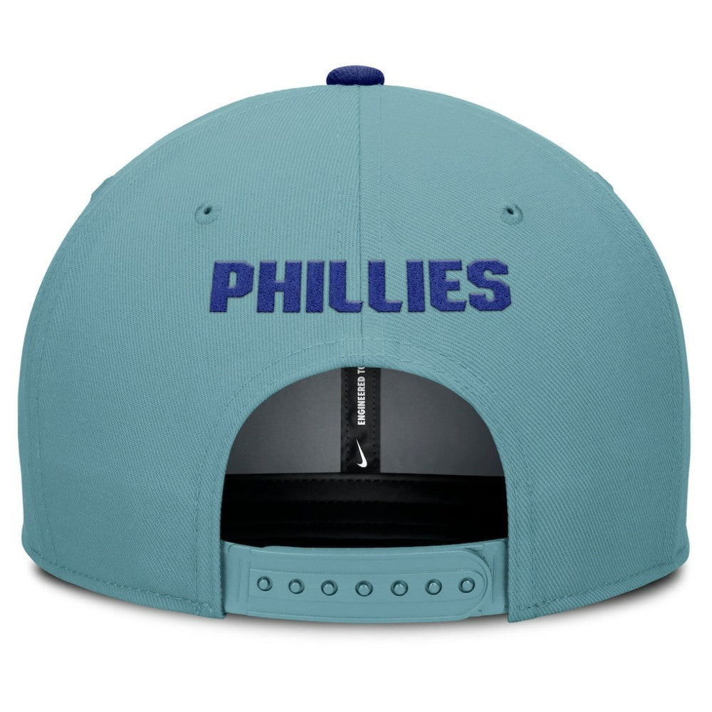 Philadelphia Phillies Father's Day Pro Performance Snapback Hat - Turquoise | Nike