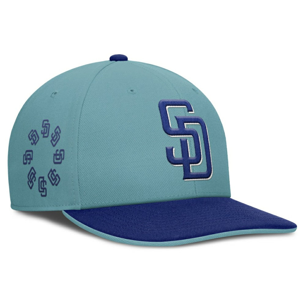 San Diego Padres Father's Day Pro Performance Snapback Hat - Turquoise | Nike