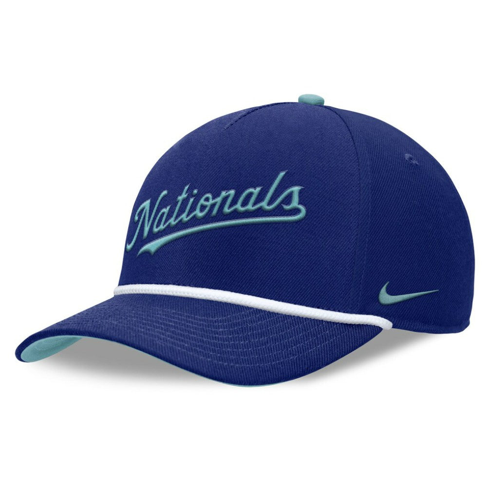 Washington Nationals Father's Day Rise Adjustable Hat - Royal | Nike