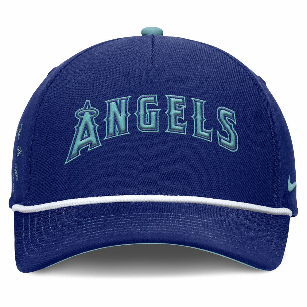 Los Angeles Angels Father's Day Rise Adjustable Hat - Royal | Nike
