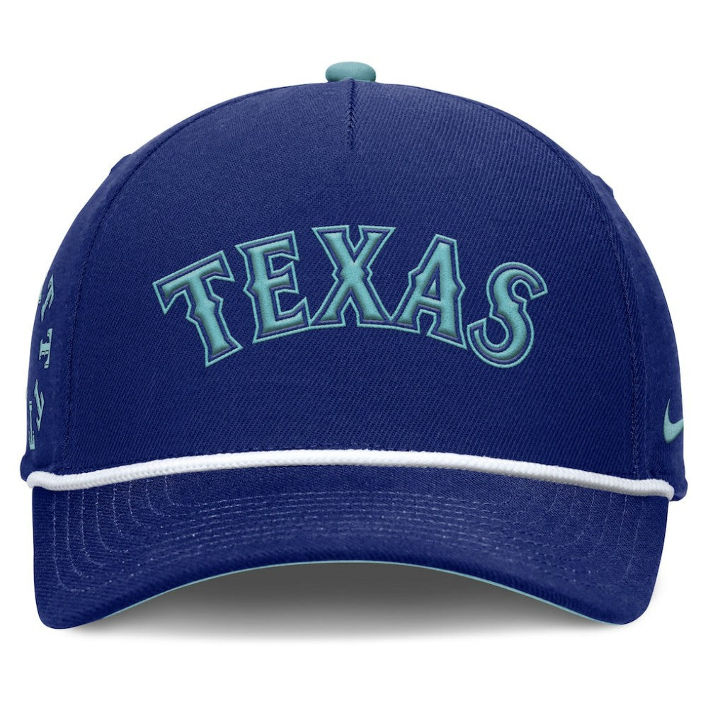 Texas Rangers Father's Day Rise Adjustable Hat - Royal | Nike