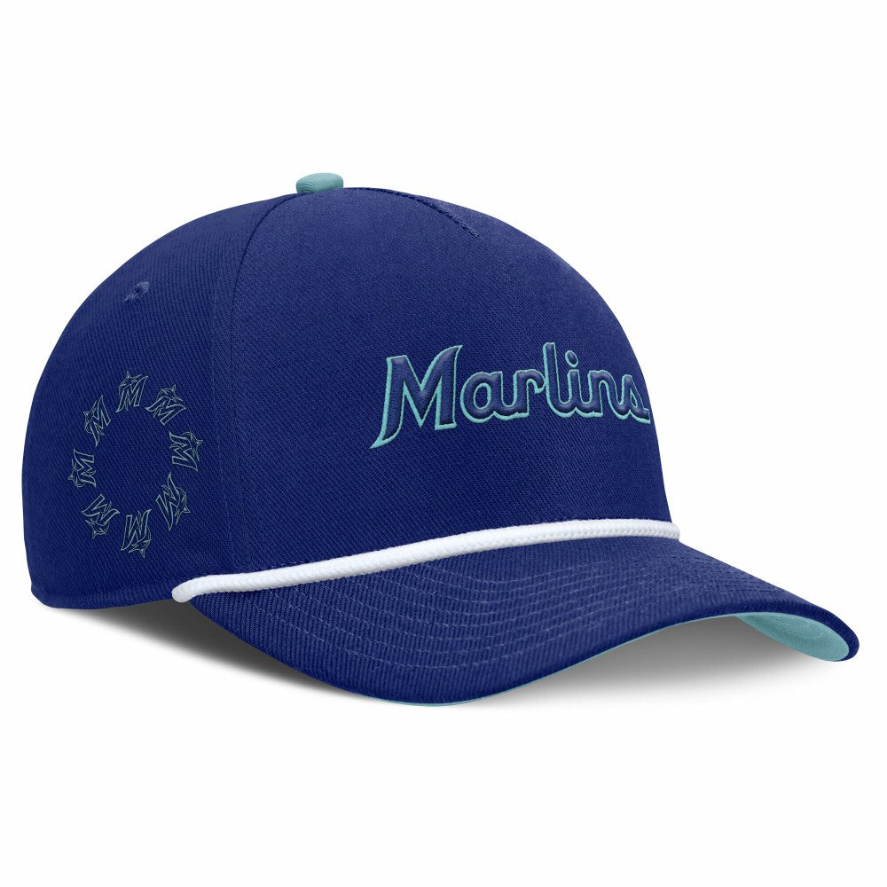 Miami Marlins Father's Day Rise Adjustable Hat - Royal | Nike