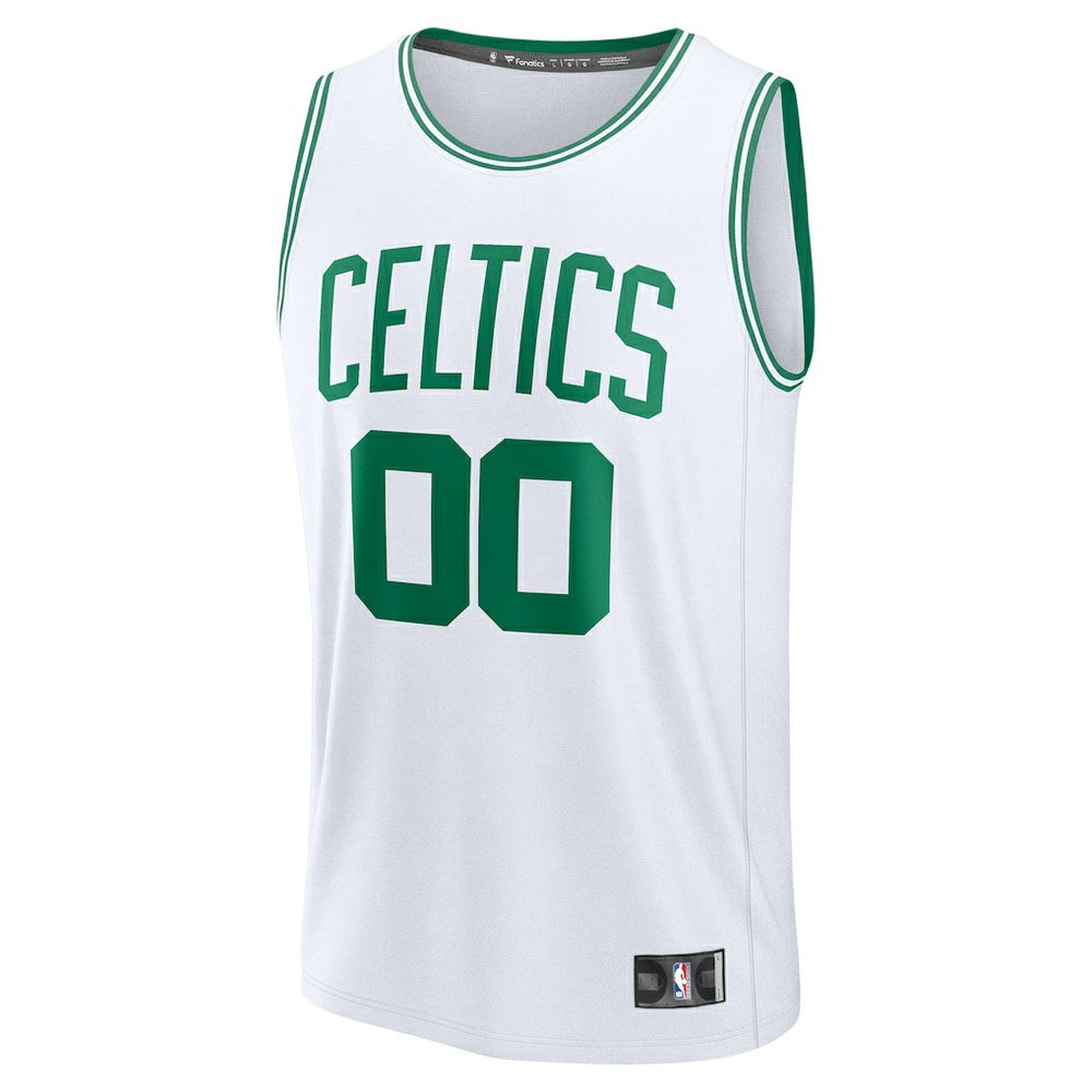 Boston Celtics Fast Break Custom Jersey - Association Edition - White | Fanatics for sale