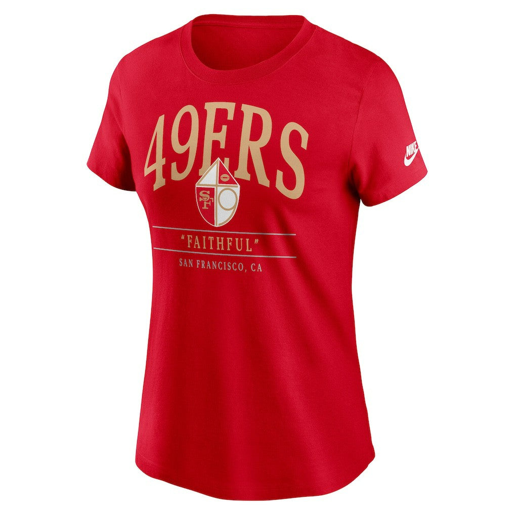 San Francisco 49ers Women's Hometown Local Pack T-Shirt - Scarlet | Nike for sale