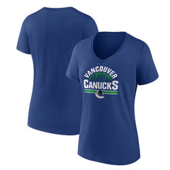 Vancouver Canucks Women's Represent T-Shirt Blue