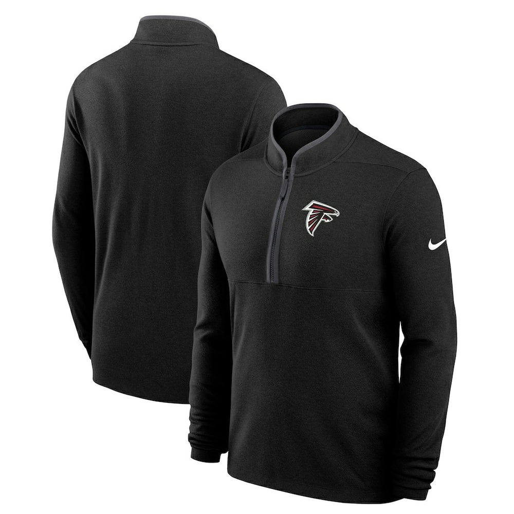 Atlanta Falcons Lightweight Victory Dri-FIT Half-Zip Pullover - Black | Nike on sale