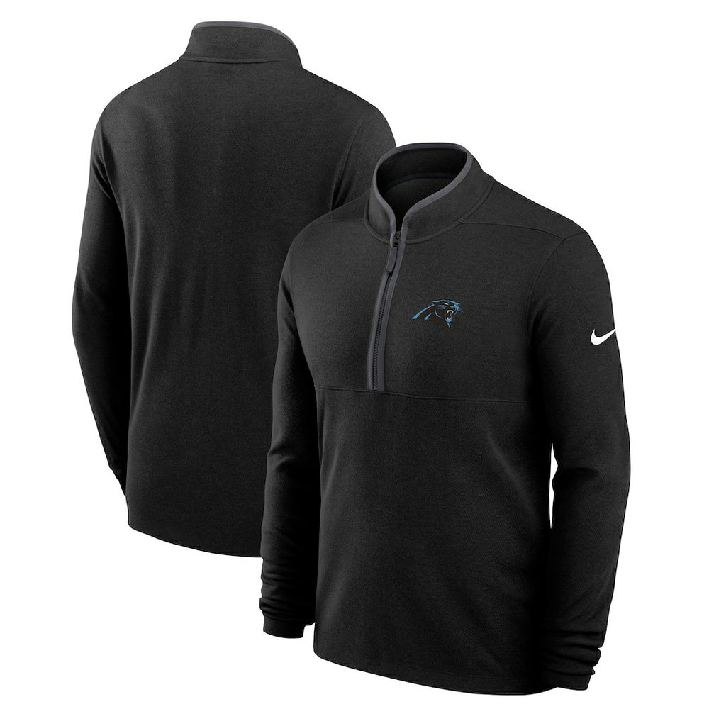 Carolina Panthers Lightweight Victory Dri-FIT Half-Zip Pullover - Black | Nike sale