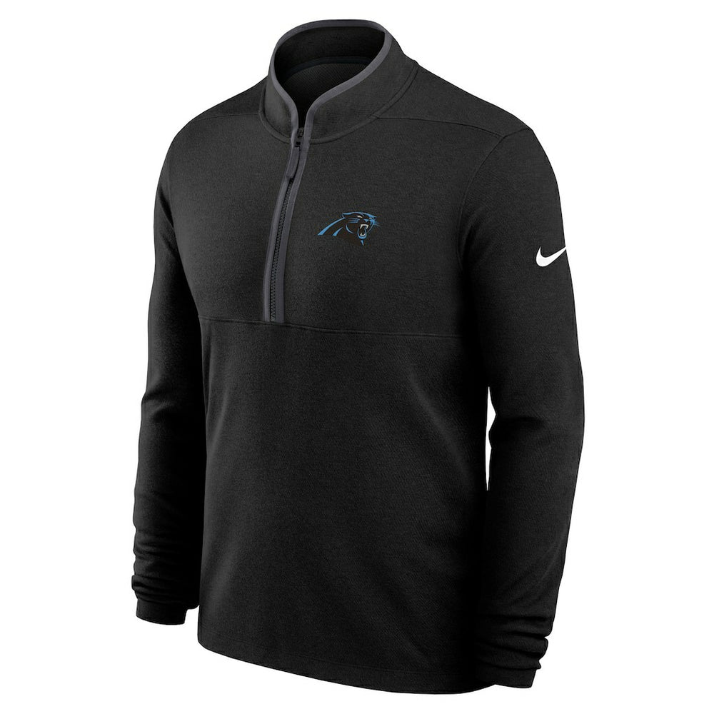Carolina Panthers Lightweight Victory Dri-FIT Half-Zip Pullover - Black | Nike sale
