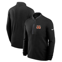Cincinnati Bengals Lightweight Victory Dri-FIT Half-Zip Pullover - Black | Nike discount