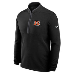 Cincinnati Bengals Lightweight Victory Dri-FIT Half-Zip Pullover - Black | Nike discount