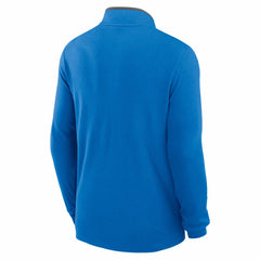 Detroit Lions Lightweight Victory Dri-FIT Half-Zip Pullover - Blue | Nike outlet
