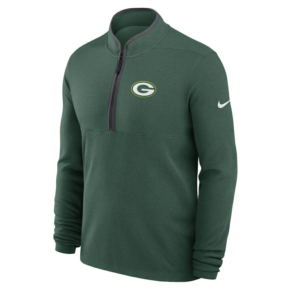 Green Bay Packers Lightweight Victory Dri-FIT Half-Zip Pullover - Green | Nike on sale