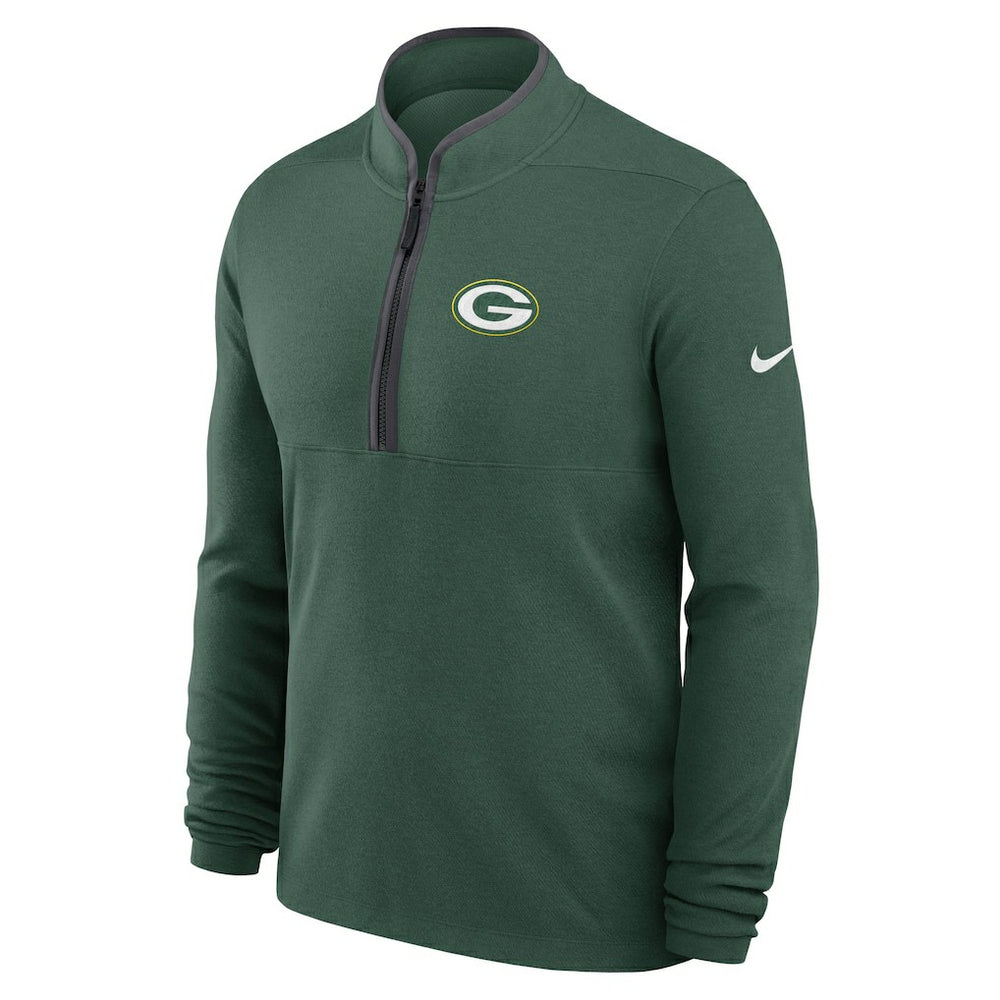Green Bay Packers Lightweight Victory Dri-FIT Half-Zip Pullover - Green | Nike on sale